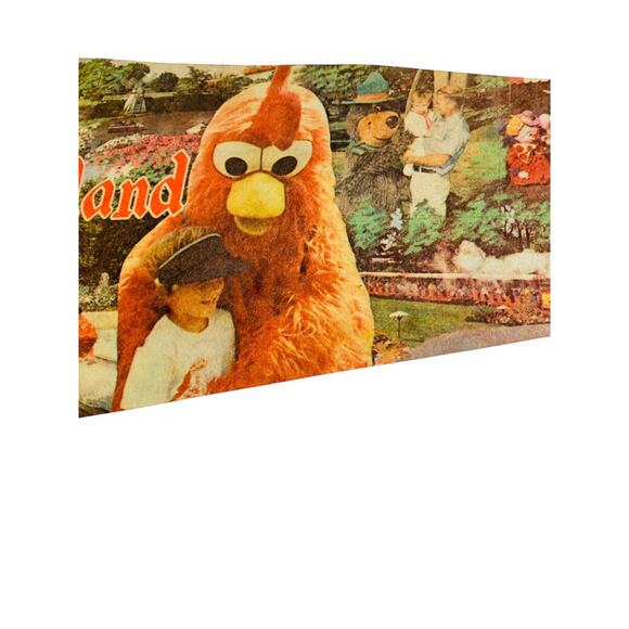 Vintage 29.5 Inch Dutch Wonderland Pennant Souvenir Felt Flag Lancaster PA - Picture 4 of 11